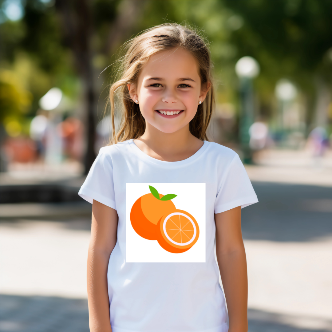 Oranges in Pink T-shirt Unisex