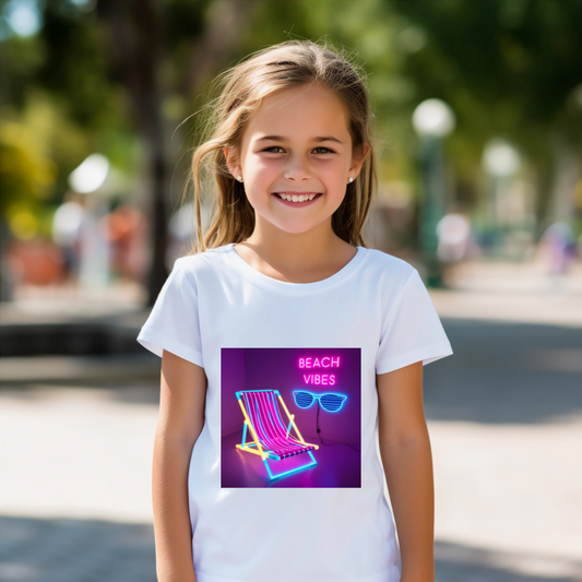 Beach Vibes Girls or Unisex T-shirt