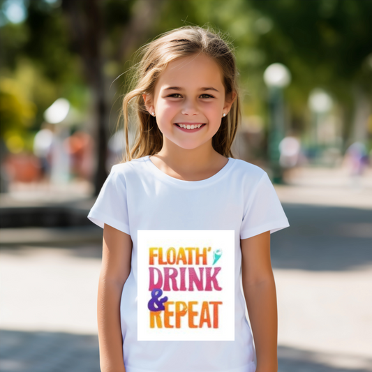Floathy Smoothie and Repeat T-shirt for Girls